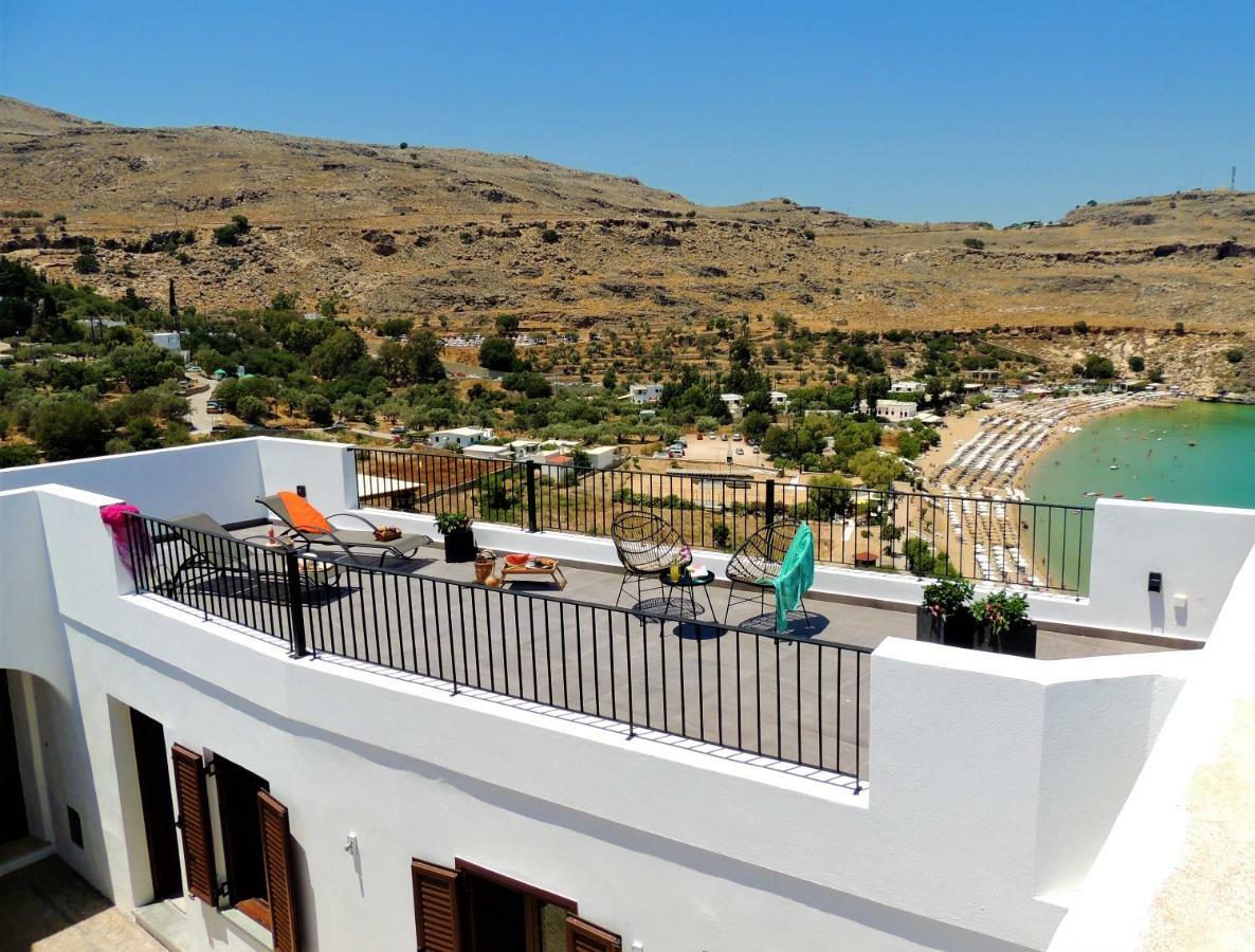 Lindos Aktaia Villa Εξωτερικό φωτογραφία