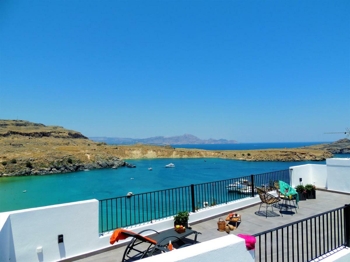 Lindos Aktaia Villa Εξωτερικό φωτογραφία