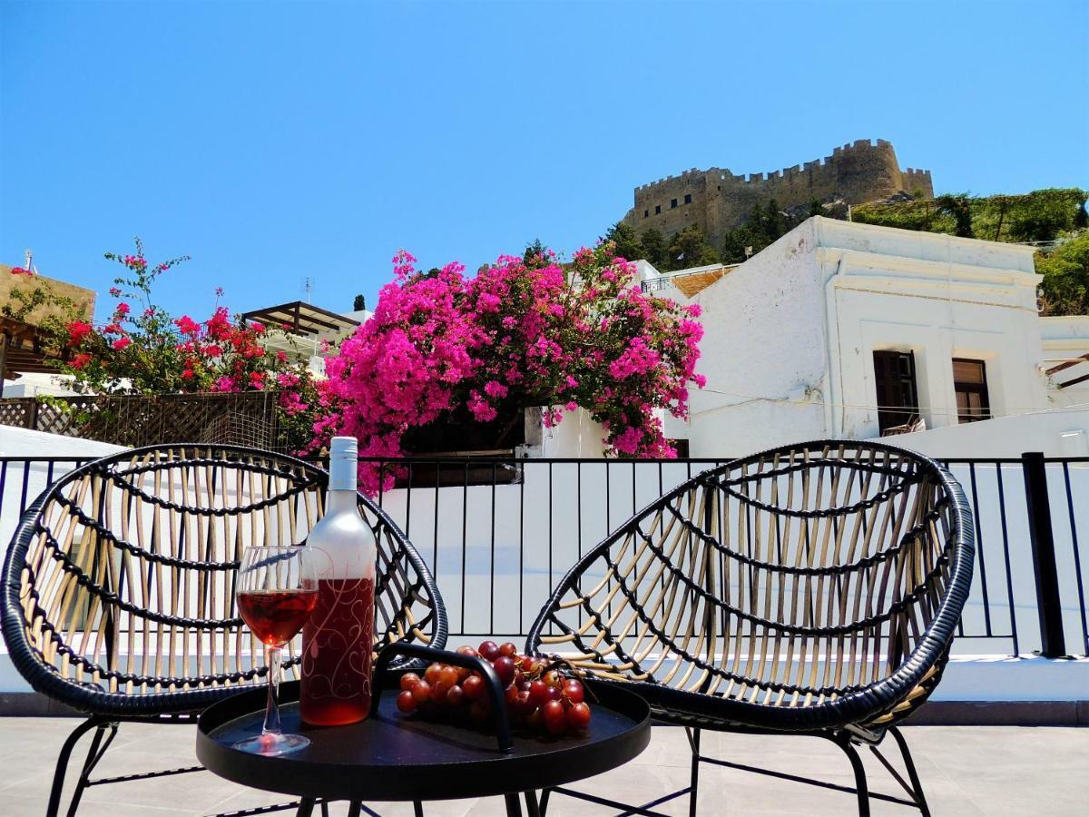 Lindos Aktaia Villa Εξωτερικό φωτογραφία