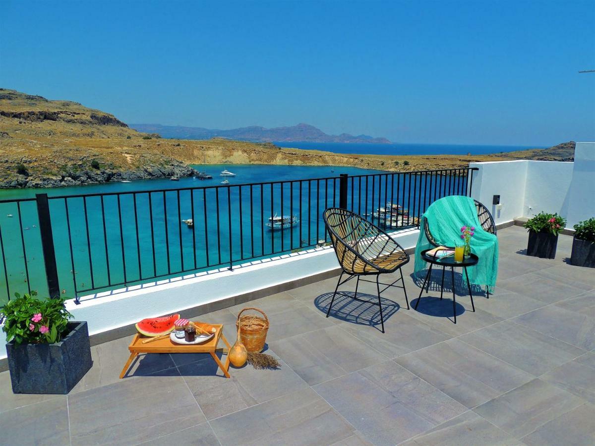Lindos Aktaia Villa Εξωτερικό φωτογραφία