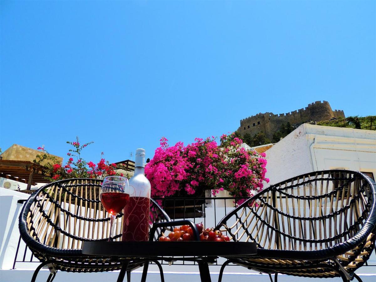 Lindos Aktaia Villa Εξωτερικό φωτογραφία