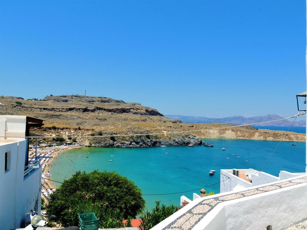 Lindos Aktaia Villa Εξωτερικό φωτογραφία