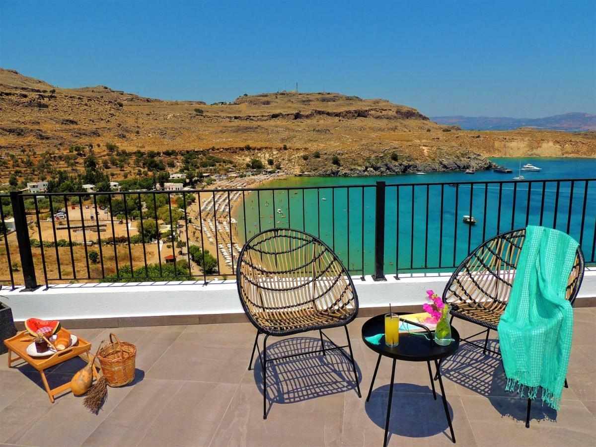 Lindos Aktaia Villa Εξωτερικό φωτογραφία